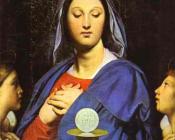 让 奥古斯特 多米尼克 安格尔 : The Virgin of the Host